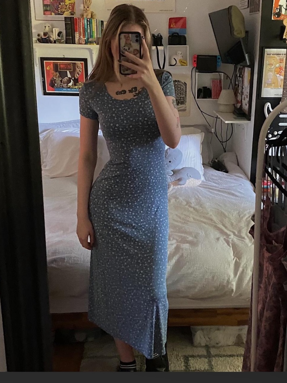 Vintage 90s Maxi Dress